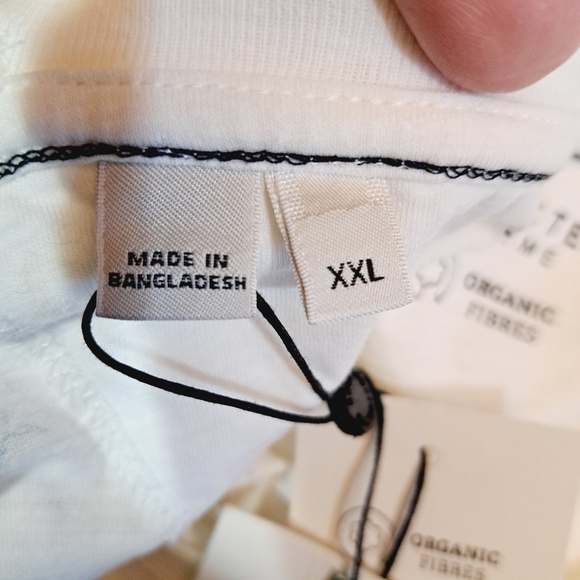 Selected Homme 100% Organic Cotton O Neck Egret Birds Print Shirt Size XXL‎ - Picture 8 of 12